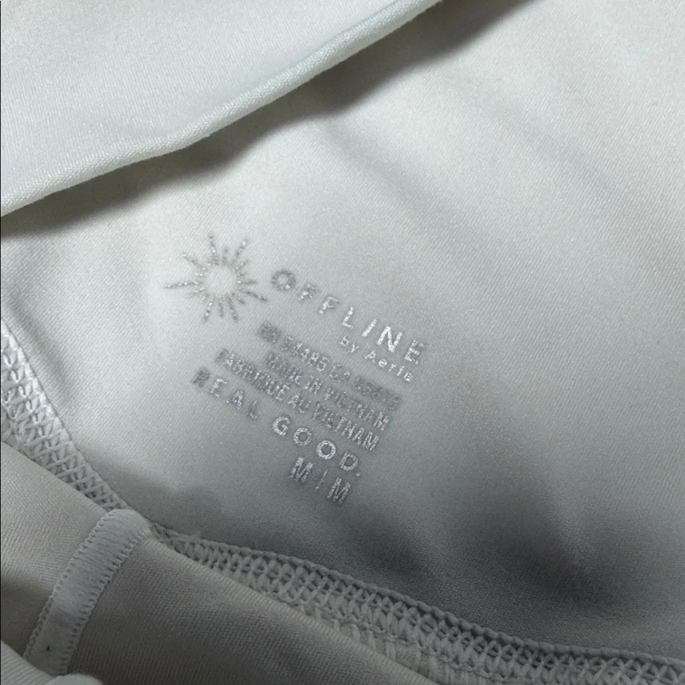 Offline by aerie real me flirty short White Ruffled Skort size medium - Picture 3 of 5